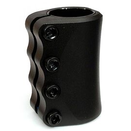 Зажим для самоката Tech Team CL-G Goliath,  4 болта, 31,8/34,9 SCS, черный, 039044, изображение  - НаВелосипеде.рф