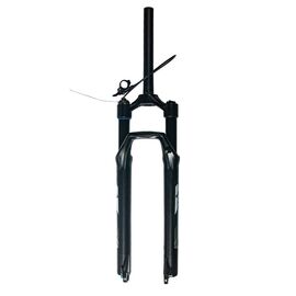 Вилка амортизационная GTMRK, 27.5", воздушная, блокировка на руле, регулировка отскока, шток 1-1/8, 367-AIR-RLR-S-27, изображение  - НаВелосипеде.рф