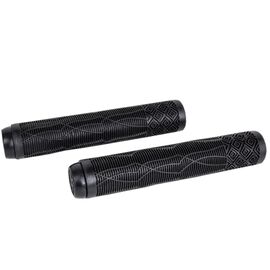 Грипсы для самоката Tech Team Drop, набор с барендами, 160 мм, черный, 509662, изображение  - НаВелосипеде.рф