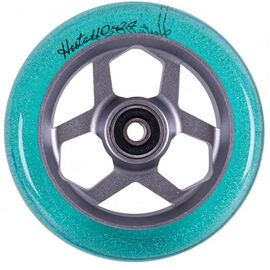 Колесо для самоката Tech Team X-Treme Hosta emerald, 110*24 мм, ABEC 9, бирюзовый, 888870, изображение  - НаВелосипеде.рф