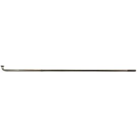Спица велосипедная Sapim Strong, 252 мм x 13G , баттированная 13G 2,3–2,0–2,0 мм, без ниппелем, хромированная, 252 мм-cp, изображение  - НаВелосипеде.рф