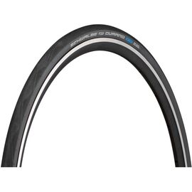Велопокрышка Schwalbe DURANO DD, 700x25C (25-622), wired, black/grey, E-25, Performance Line, RaceG, УТ000166666, изображение  - НаВелосипеде.рф
