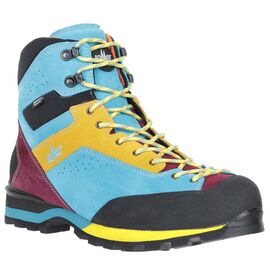 Ботинки Lomer Badia High MTX Soleil/Turquois, мужские, голубой/желтый/фиолетовый, 2023-24, 30033_A_01, Вариант УТ-00335840: Размер 36, изображение  - НаВелосипеде.рф