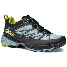 Ботинки Asolo Softrock ML Black/Celadon/Safety Yellow, женский, голубой, 2022, A40051_B049, Вариант УТ-00336193: Размер 8, изображение  - НаВелосипеде.рф