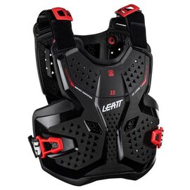 Велозащита панцырь Leatt Chest Protector 3.5 Junior, подростковый, черный-красный, 2023, 5023051000, изображение  - НаВелосипеде.рф