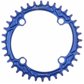 Звезда Neutrino 104bcd 9S, круг 36t, синий, NC1049R36BL, изображение  - НаВелосипеде.рф
