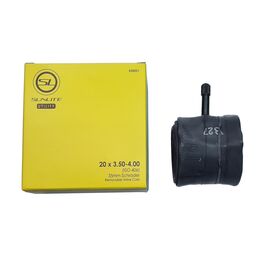 Камера бутиловая SUNLITE, 20 x 3,5/4, A/V 33мм, в цветной коробочке, ZTB22390, изображение  - НаВелосипеде.рф