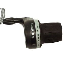 Грипшифт TBS KDSG-30 6ск, правый, KDSG-30-6SI(INDEX), изображение  - НаВелосипеде.рф