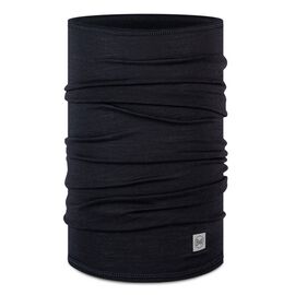 Бандана Buff Lightweight Merino Wool Solid Black, черный, 2023, 132280.999.10.00, изображение  - НаВелосипеде.рф
