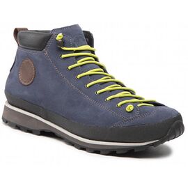 Ботинки Lomer Bio Naturale Mid Mtx Suede Flag/Lime, мужской, зеленый/синий/черный, 2022-23, 50085_A_02, изображение  - НаВелосипеде.рф