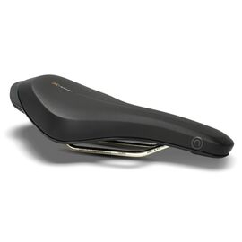 Седло велосипедное SELLE ROYAL On Athletic, 280x157 мм, 465 гр, черное, 02-300472, изображение  - НаВелосипеде.рф