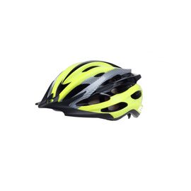 Велошлем B-RACE, IN-MOLD, LIME/BLACK/GREY, M 54/58, FXX22666, изображение  - НаВелосипеде.рф