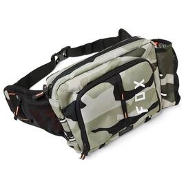Велосумка на пояс-гидропак Fox Lumbar 5L Hydration Pack, камуфляж, зеленый, 2023, 28929-031-OS, изображение  - НаВелосипеде.рф