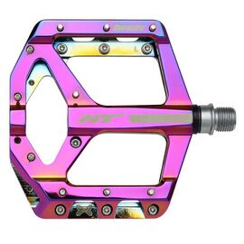 Педали велосипедные HT ANS10 Oil Slick, ANS10X0012G1X1, изображение  - НаВелосипеде.рф