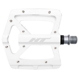 Педали велосипедные HT AN06 Silver, AN06XX1J02G1X0, изображение  - НаВелосипеде.рф