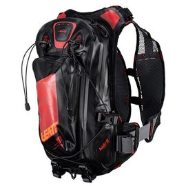 Рюкзак-гидропак Leatt MTB HydraDri WP 2.0 Black/Flame, черный/красный, 2023, 7023051250, изображение  - НаВелосипеде.рф
