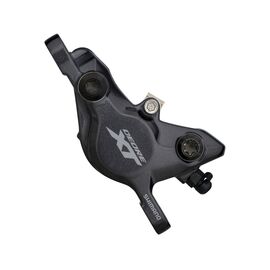 Калипер велосипедный Shimano, XT BR-M8100, Brake Caliper w/G03A Resin Pads, black/front/rear pm 6, УТ000215821, изображение  - НаВелосипеде.рф