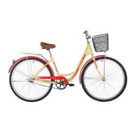 Дорожный велосипед Foxx Vintage 28" 2021, 28SHC.VINTAGE.18GN1, Вариант УТ-00300273: Рама: 18" (Рост: 165-180 см), Цвет: Бежевый , изображение  - НаВелосипеде.рф