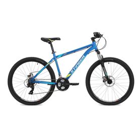 Горный велосипед Stinger Aragon 27.5" 2018, 27SHD.ARAGON.18BL8, Вариант УТ-00300392: Рама: 18" (Рост: 170-180 см), Цвет: Синий , изображение  - НаВелосипеде.рф