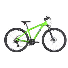 Горный велосипед Stinger Graphite STD 27.5" 2020, 27AHD.GRAPHSTD.18BK0, Вариант УТ-00300504: Рама: 18" (Рост: 170-180 см), Цвет: Зеленый, изображение  - НаВелосипеде.рф