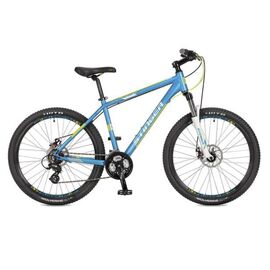 Горный велосипед Stinger Reload D 26" 2017, 26AHD.RELOADD.20BK7, Вариант УТ-00300591: Рама: 18" (Рост: 155-178 см), Цвет: Синий , изображение  - НаВелосипеде.рф