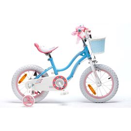 Детский велосипед Royal Baby Star Girl RB14G-1 14" 2018, LU090112, Вариант УТ-00300777: Возраст: 4-6 лет (Рост: 105-120 см), Цвет: Розовый, изображение  - НаВелосипеде.рф