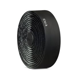 Лента на велосипедный руль FIZIK, Terra Microtex Bondcush Tacky, 3.0мм, BLACK (черная), 02-300453, изображение  - НаВелосипеде.рф