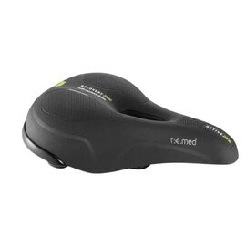 Седло велосипедное SELLE ROYAL, Remed Trekking Moderate, 257х189мм, 578гр, черное, 02-300461, изображение  - НаВелосипеде.рф