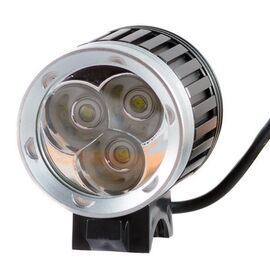 Велосипедный фонарь Lumen 303, 3 Cree XML-T6, передний, 3600 lumens, черный, УТ000218365, изображение  - НаВелосипеде.рф
