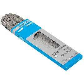 Цепь велосипедная Shimano CN-M8100 ICNM8100116Q, 12 скоростей, 116 звеньев, CG-34981, изображение  - НаВелосипеде.рф