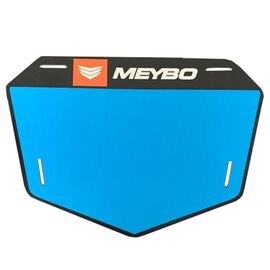 Табличка Meybo, под номер, передняя, синяя, УТ000147223, изображение  - НаВелосипеде.рф