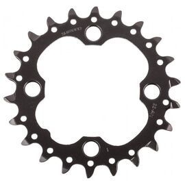 Звезда передняя Shimano Deore, для FC-M672/M612, 40T, черная, CG-33511, изображение  - НаВелосипеде.рф