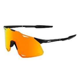 Веломаска 100% Hypercraft Matte HIPER Multilayer Mirror Lens, фотохромная линза, черный/красный, 60000-00006, изображение  - НаВелосипеде.рф