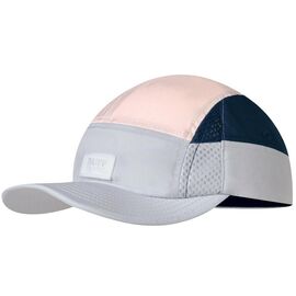 Велокепка Buff 5 Panel Go Cap Domus Light Grey, розовый/серый, 2023, 125314.933.30.00, изображение  - НаВелосипеде.рф