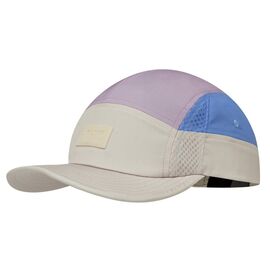 Велокепка Buff 5 Panel Go Cap Domus Rosé, голубой/розовый, 2023, 125314.512.20.00, изображение  - НаВелосипеде.рф