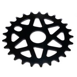Звезда передняя TRIX BMX, 25 зубов ,1/2 х 1/8" , черная, SXH-25Т, изображение  - НаВелосипеде.рф