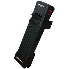 Велосипедный замок TRELOCK FS 200/100 TWO.GO L, сегментный, на ключ, черный, с держателем ZF200, 8003688, изображение  - НаВелосипеде.рф