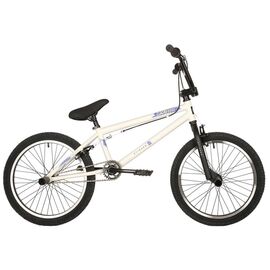 Велосипед STINGER GRAFFITI, BMX, 20", размер 10", сталь, белый, VX46987, изображение  - НаВелосипеде.рф