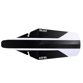 Крыло велосипедное Zefal Shield Lite Xl Rear Mudguard, заднее, черный/белый, 2561А, изображение  - НаВелосипеде.рф