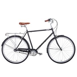 Городской велосипед BEAR BIKE London, 700C, 2021, Вариант УТ-00339411: Рост: 580мм. Цвет: зеленый, изображение  - НаВелосипеде.рф