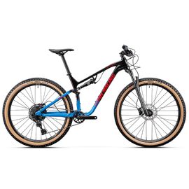 Горный велосипед Titan Racing Cypher RS Sport, 29", 2023, 2231091120029, Вариант УТ-00339580: Рама: L(19"); Цвет: Black/Blue/Red, изображение  - НаВелосипеде.рф