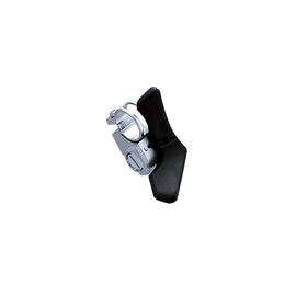 Шифтер Shimano, левый, 2 скорости, без индикатора, трос 1800мм, черный/серебристый, без упаковки, ASLA050LB, изображение  - НаВелосипеде.рф