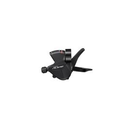 Шифтер Shimano, Alivio, M3100, левый, 3 скорости, индикатор, трос 1800мм, черный, без упаковки, ASLM3100LB, изображение  - НаВелосипеде.рф