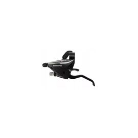 Шифтер/Тормозная ручка Shimano Altus, левый, 3 скорости, индикатор, трос 1800мм, черный, без упаковки, STEF500L4AL, изображение  - НаВелосипеде.рф