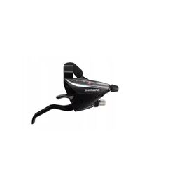 Шифтер/Тормозная ручка Shimano Altus, правый, 8 скоростей, индикатор, трос 2050мм, черный, без упаковки, STEF5008R4ASKC, изображение  - НаВелосипеде.рф
