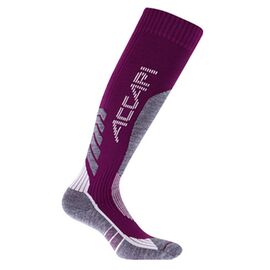 Носки горнолыжные Accapi Ski Performance, серый/фиолетовый, 2022-23, H0935_7660, Вариант УТ-00341113: Размер 34-36, изображение  - НаВелосипеде.рф