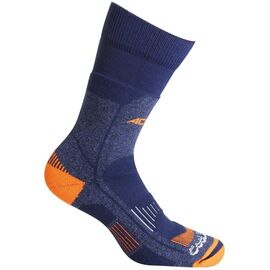 Носки Accapi, Trekking Ultralight Crew Navy/Yellow, унисекс, 2023, H0824_0941, Вариант УТ-00341137: :34-36, изображение  - НаВелосипеде.рф