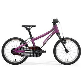 Детский велосипед Merida Matts J.16+, 16", 2023, RU39658, Вариант УТ-00341171: Цвет Purple/White/Red, изображение  - НаВелосипеде.рф