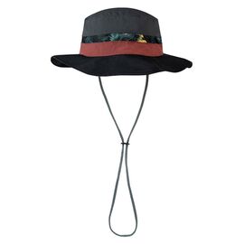 Панама Buff Explore Booney Hat Okisa, розовый/серый/черный, 2023, 131297.999.20.00, изображение  - НаВелосипеде.рф