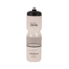 Фляга велосипедная ZEFAL MAGNUM SOFT, пластик, 925 мл, прозрачный/черный, 1642, изображение  - НаВелосипеде.рф